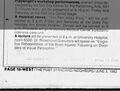 Listing for a lecture low space there